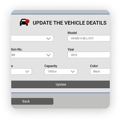 Car sale application preview
